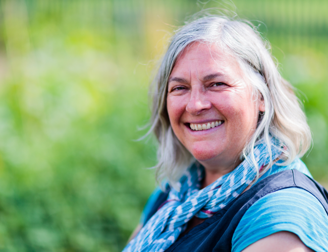 One Manchester customer smiling