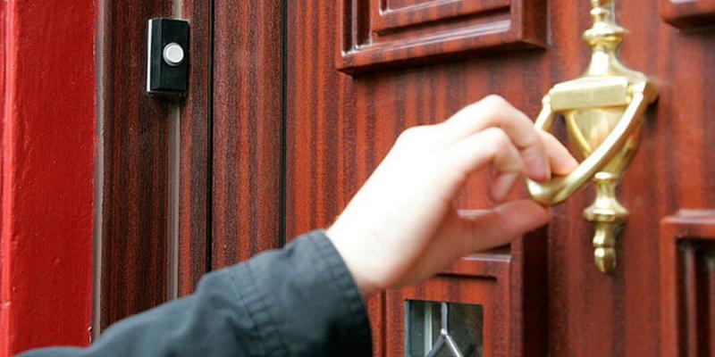 Knock at the door Knock at the door