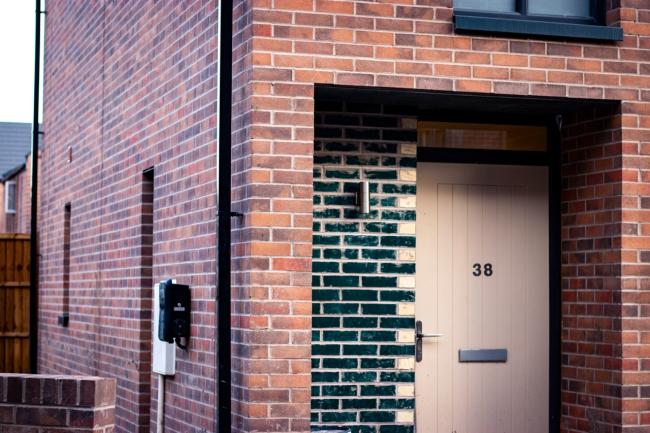 Front door of a property
