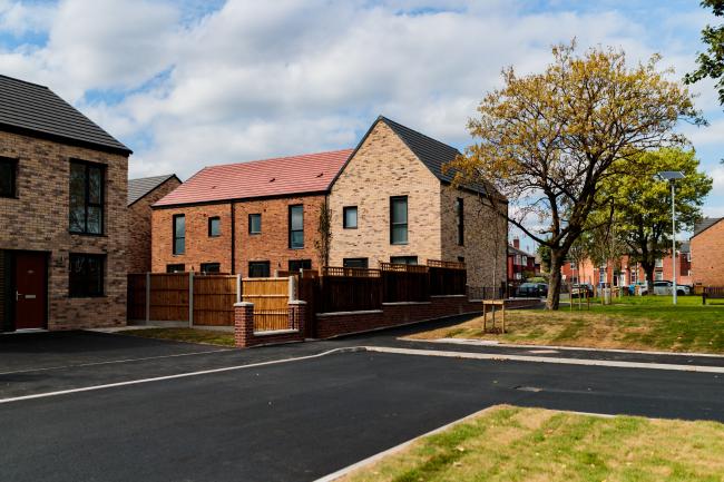 An image of homes