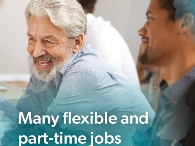 Many flexible and part-time jobs