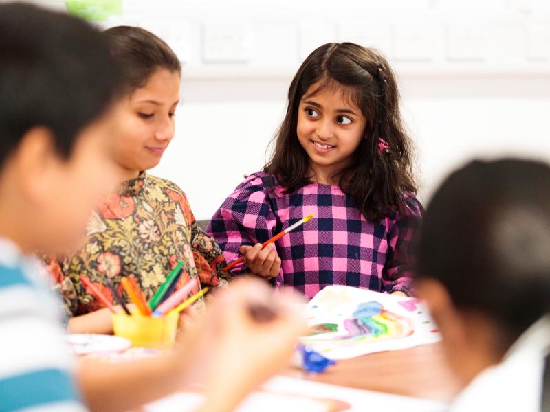 Children smiling